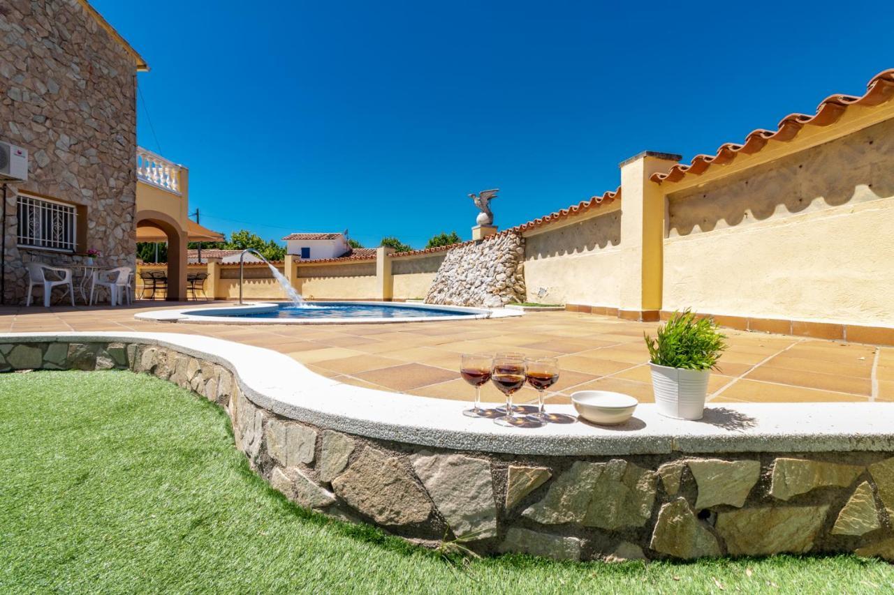 Goldhome - Carlit - Casa 9 Habitaciones, Piscina Privada, Sala De Juegos Empuriabrava Exteriér fotografie
