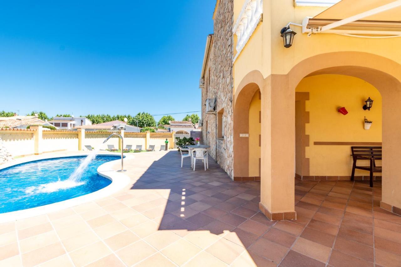 Goldhome - Carlit - Casa 9 Habitaciones, Piscina Privada, Sala De Juegos Empuriabrava Exteriér fotografie